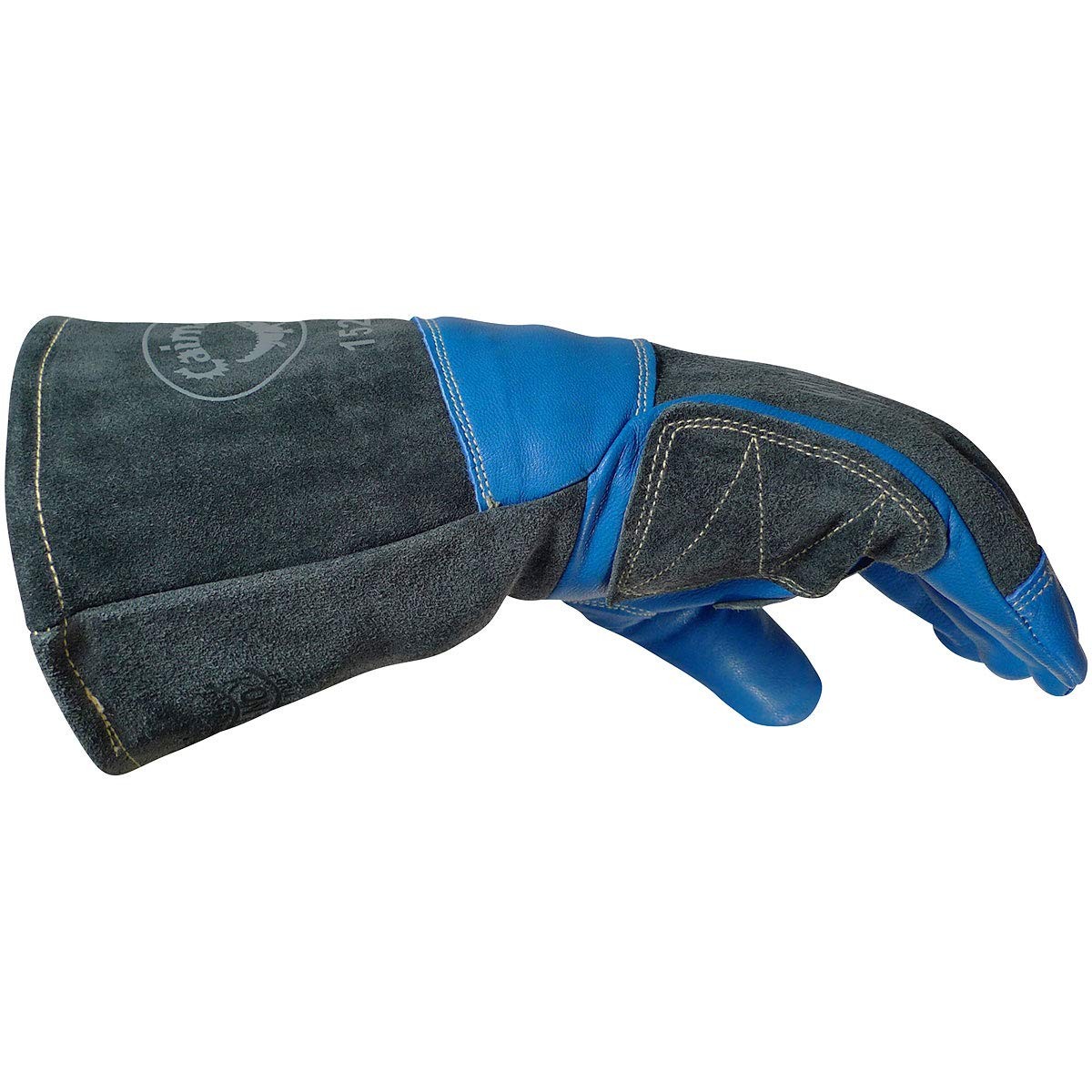 Caiman Premium Goat Grain Mig/Stick Welding Gloves Wool Lining Kontour Design