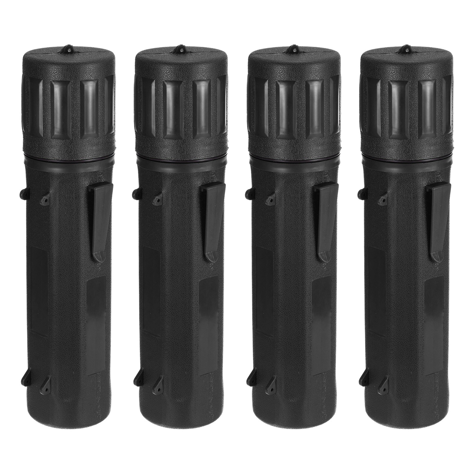 4 Pcs Welding Rod Storage Tube 14.5 Inch Electrode Container Black