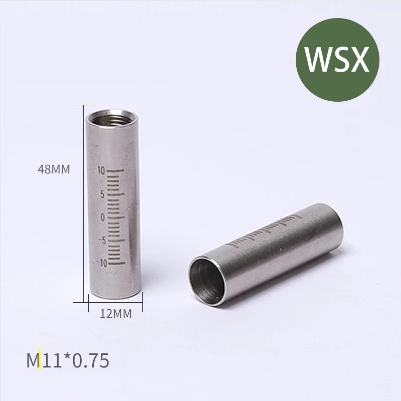 Laser Graduated Tube Nozzle Connector For CQWY SUP23T Raytools Laser Welding Gun