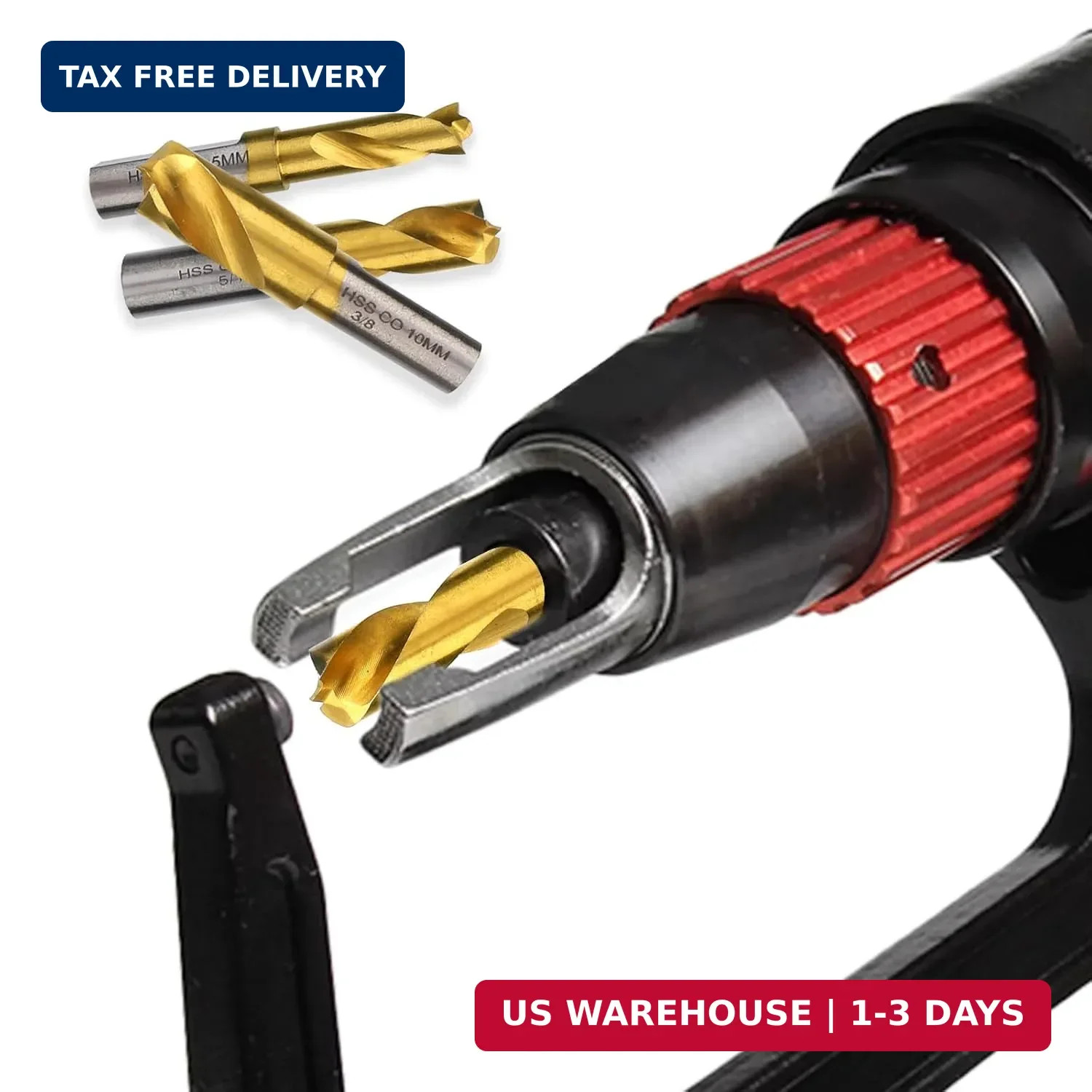 3pcs Spot Weld Drill Bit, High Speed Steel Welder Cobalt Spot Weld Cutter Titani
