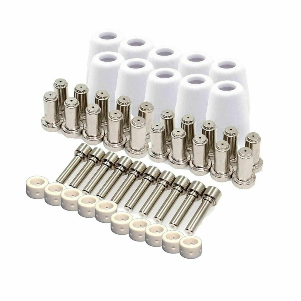 For ES AB PCM-500i 1set Plasma Electrode Tip For XT Shield Cup Ring Kit 0.96mm