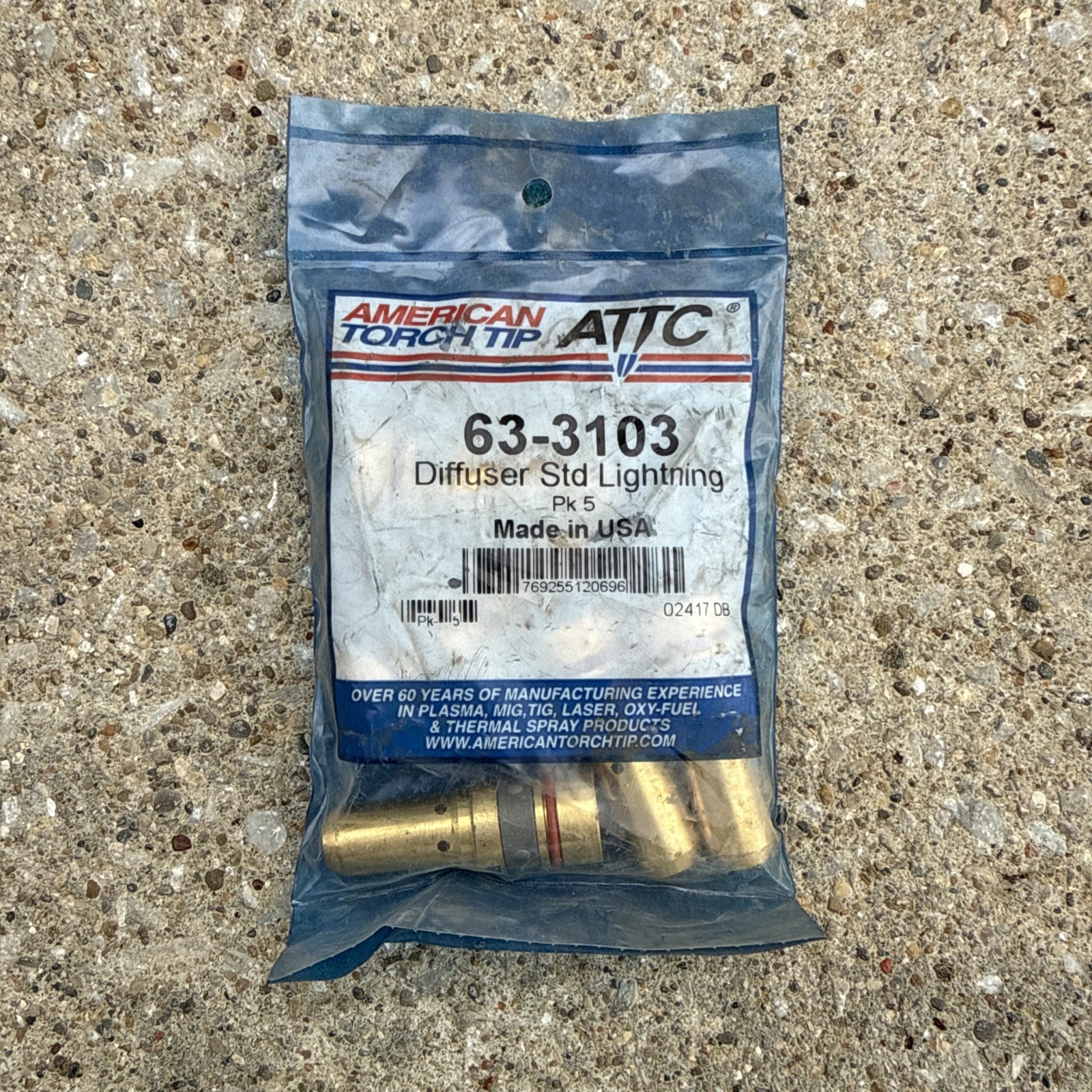 American Torch Tip Lightning Diffuser 63-3103, Made in USA, Pack of 5