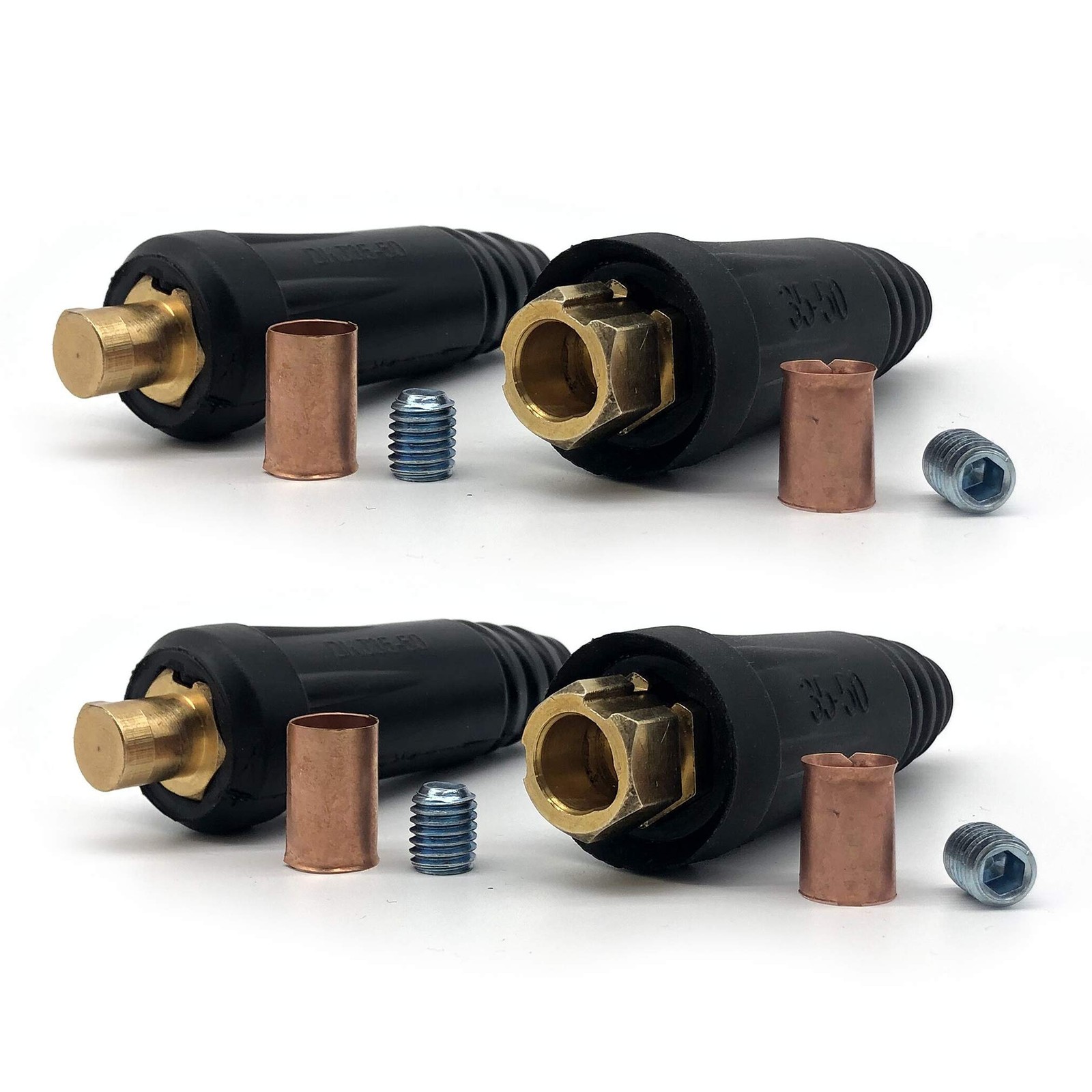 RX WELD Welding Cable Quick Connector Pair DINSE-Style (200Amp-300Amp…
