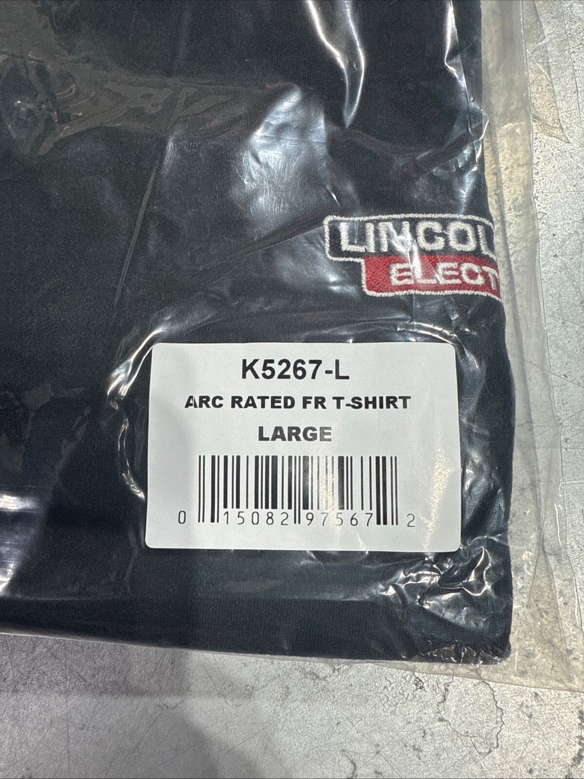 LINCOLN ELECTRIC K5267 Series ARC RATED FR LONG SLEEVE T-SHIRT.