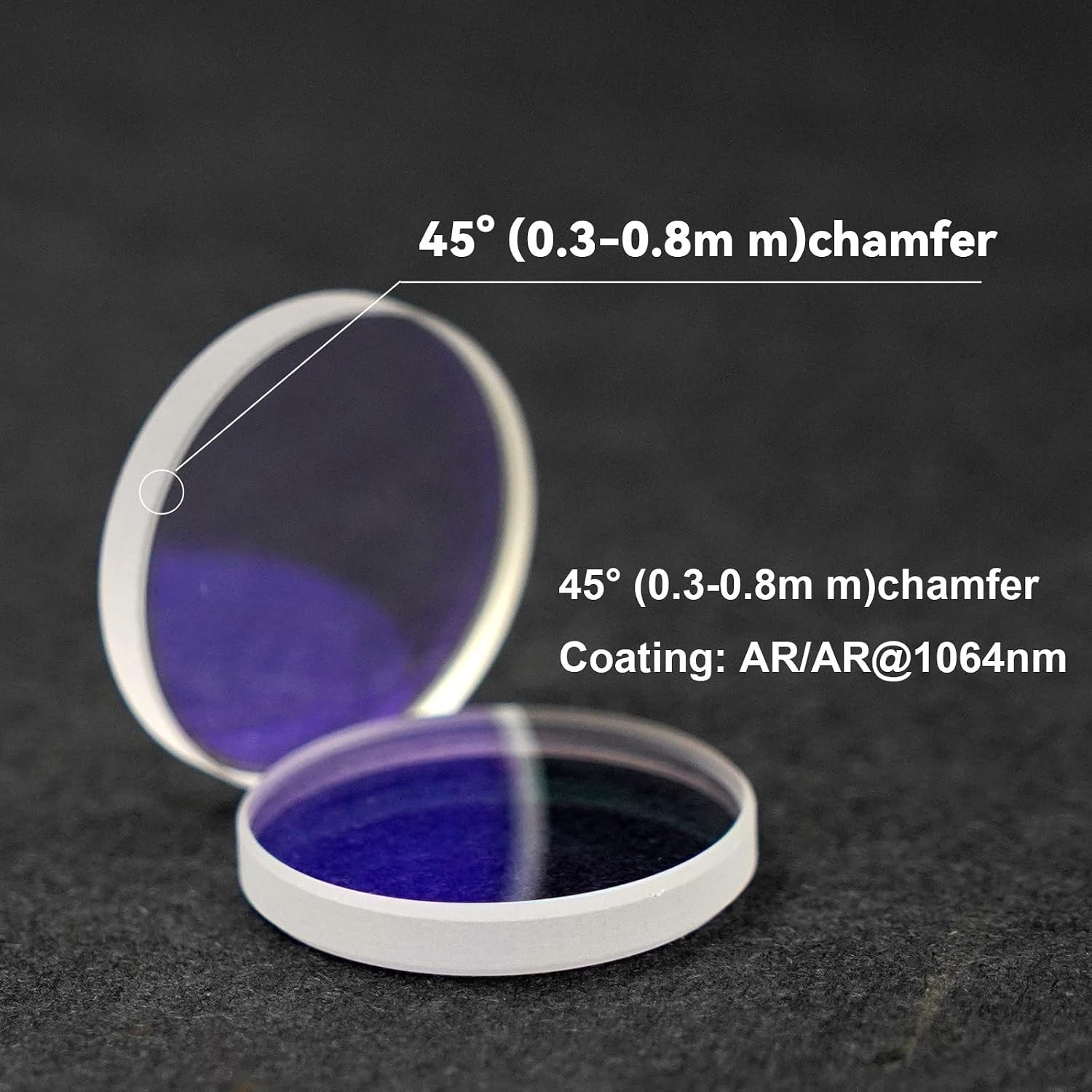 15 Pcs Fiber Laser Protective Lens D27.9×4.1mm 0-4KW Laser Optical Protection Le
