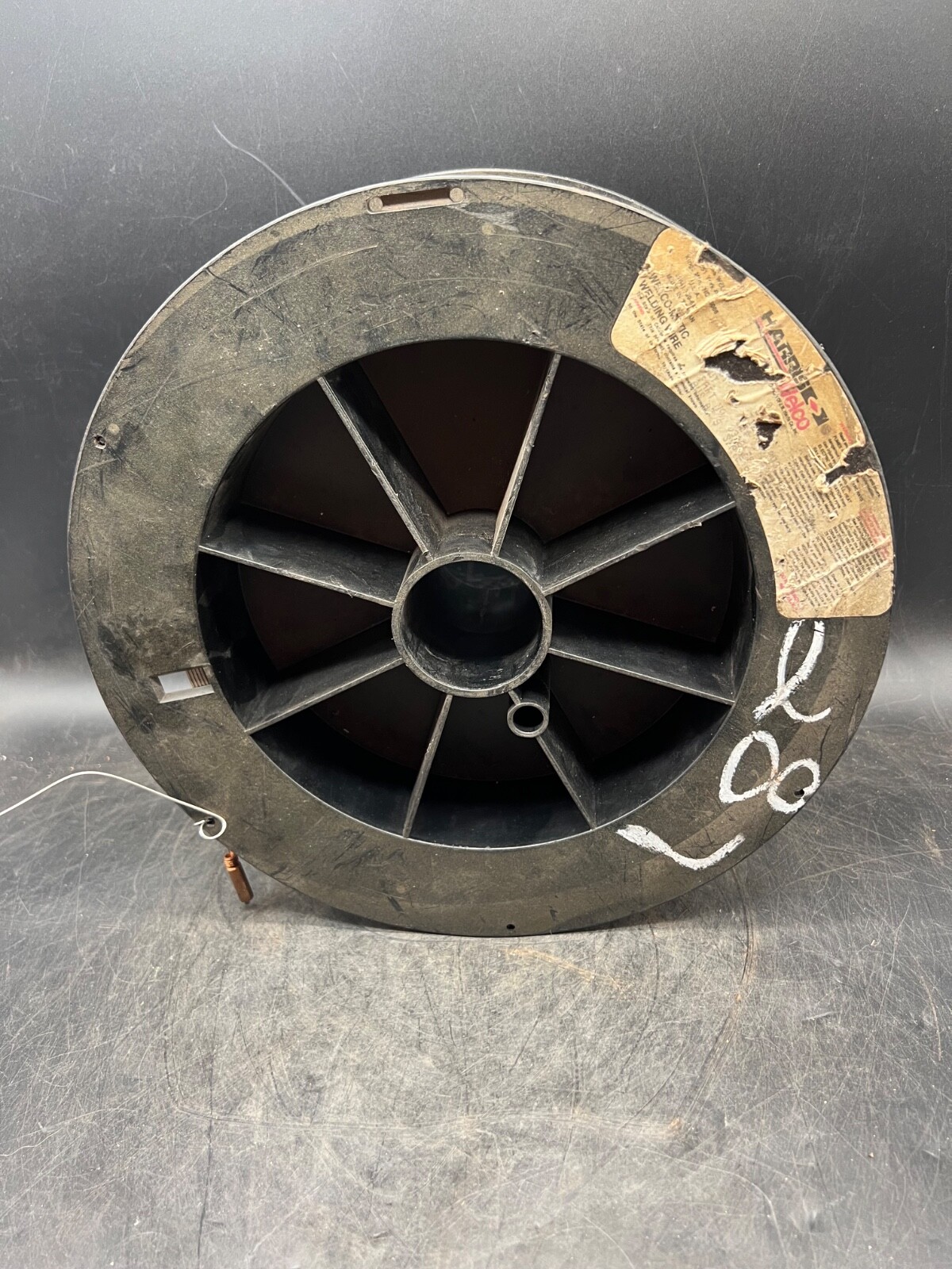 Harris Welco-Matic Welding Wire Spool Aluminum Alloy 39400 718 Heat 97097 1/16″