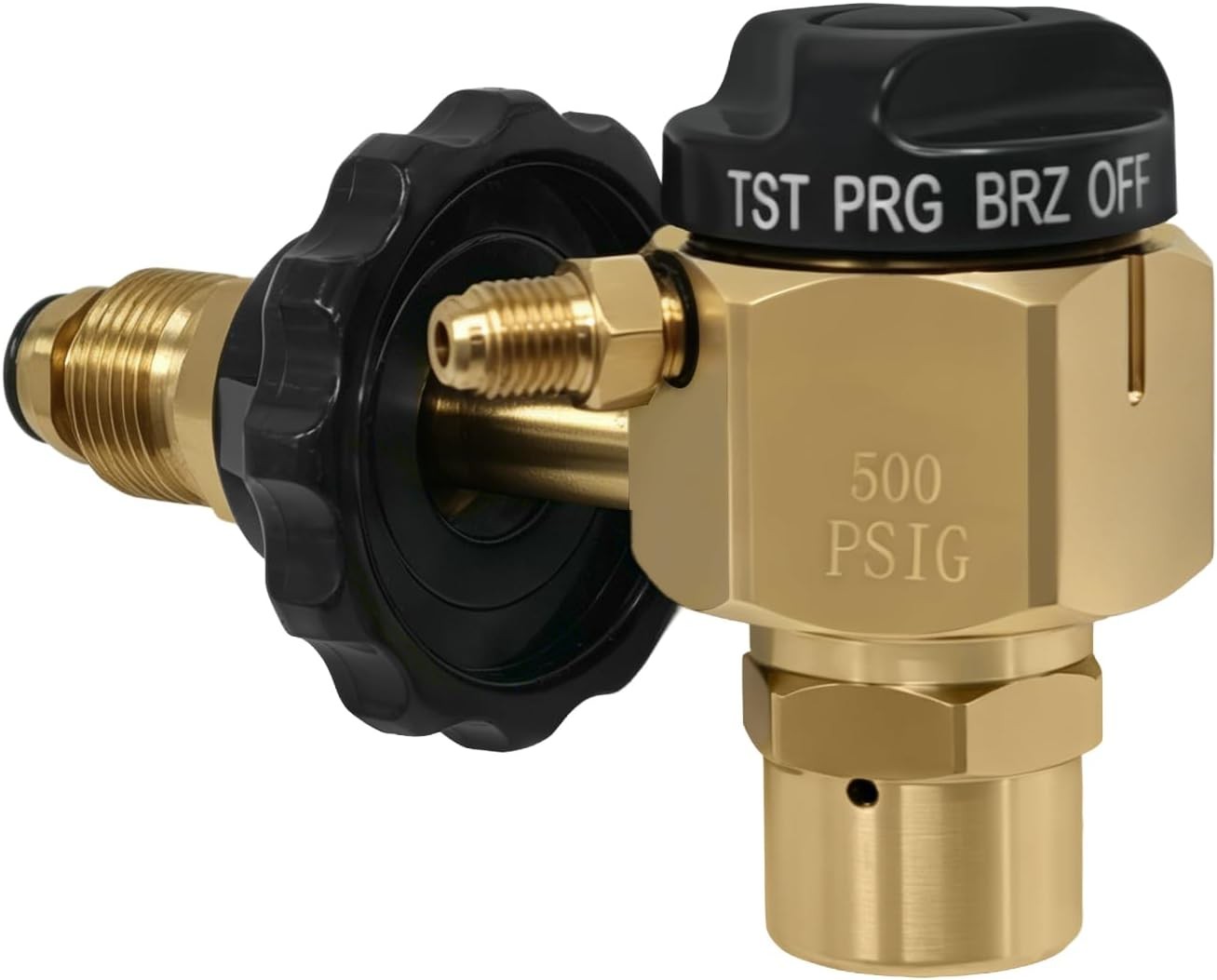 VN-500 Nitrogen Purge Control Valve Regulator W/500 PSI Flow Meter 4-Position Fl