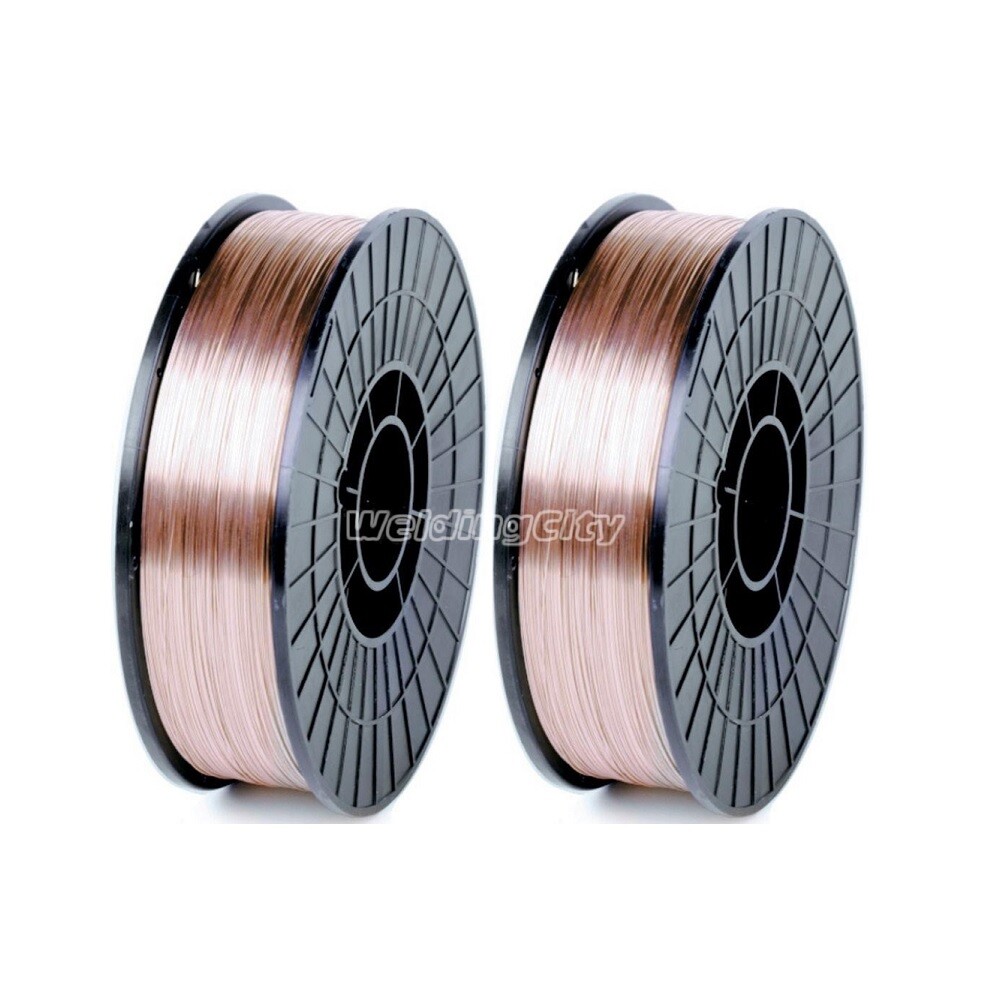 WeldingCity® 2-pk 11-lb ER70S-6 MIG Welding Wire .035″ (0.9mm) Fast Ship 2 Rolls