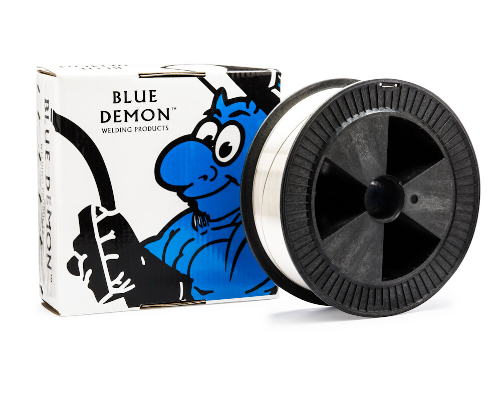 ER347 .035 MIG Stainless Steel 30 lb Welding Wire Spool Blue Demon