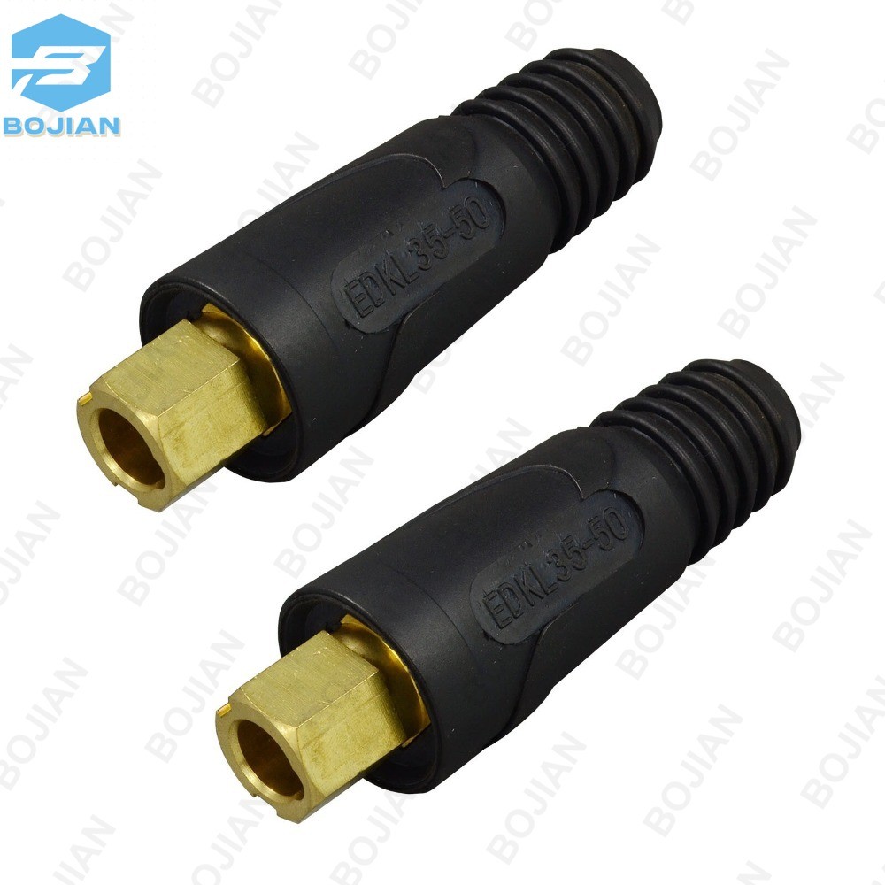 Welding Cable Joint Quick Connector Pair DINSE-Style 200-300A 35-50 SQ-MM