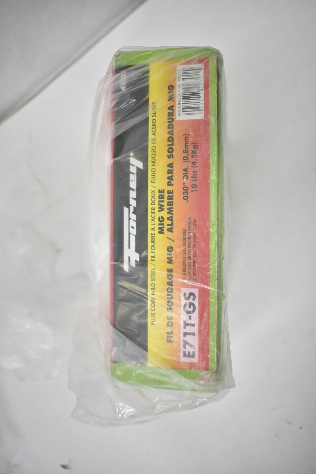 Forney Industries Flux Core Mild Steel MIG Welding Wire Spool 10lb .030″ E71T-GS