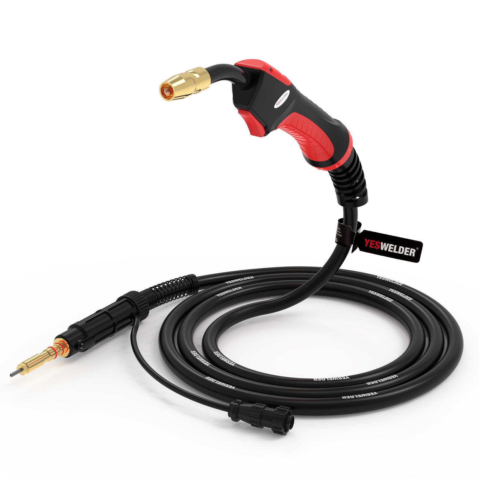 100A 10ft MIG Welding Gun Torch Replacement for Hobart H100S4-10 (245 926)
