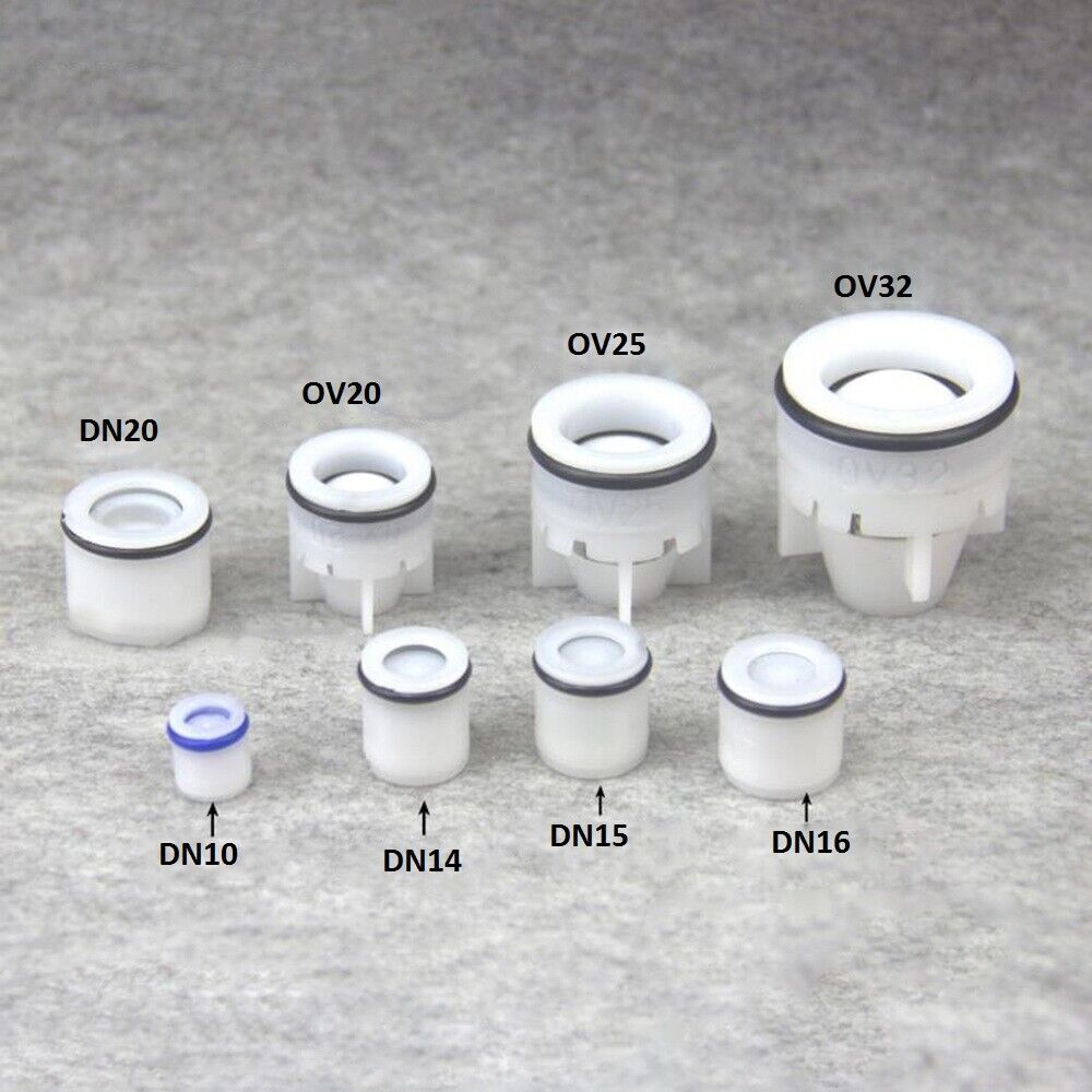5/10/20pcs Plastic Insert Check Valve 10mm-32mm Non-Return One Way Water Control