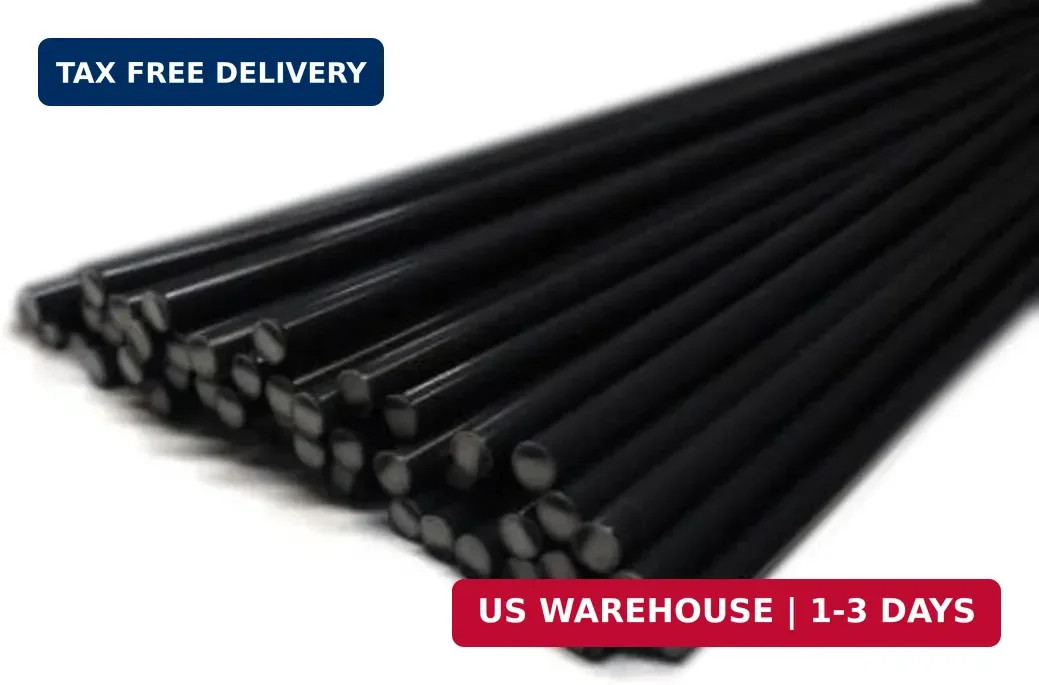 40pcs Polypropylene (PP) Plastic Welding Rods – 1/8 Inch Diameter (3mm)