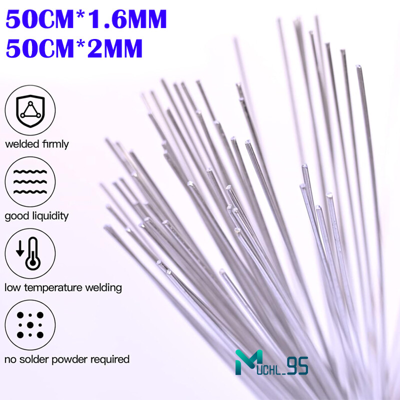 lot Aluminum Solution Welding Flux-Cored Rods Wire Brazing Rod 1.6MM/2.0MMx500mm