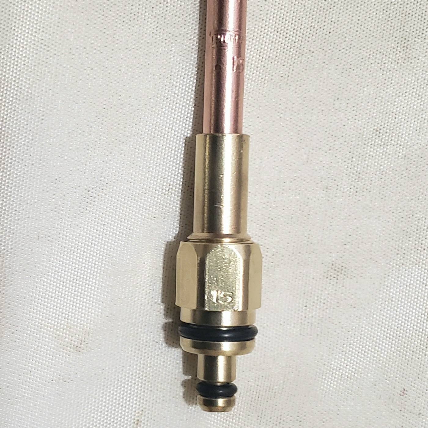 Purox W-200 #15 Welding Brazing Torch Tip Head Nozzle W-25 Linde ESAB Oxweld