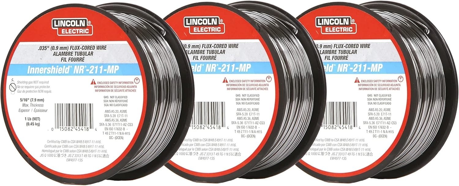MIG Welding Wire NR-211-MP .035 Spool ED030584 Pack of 3