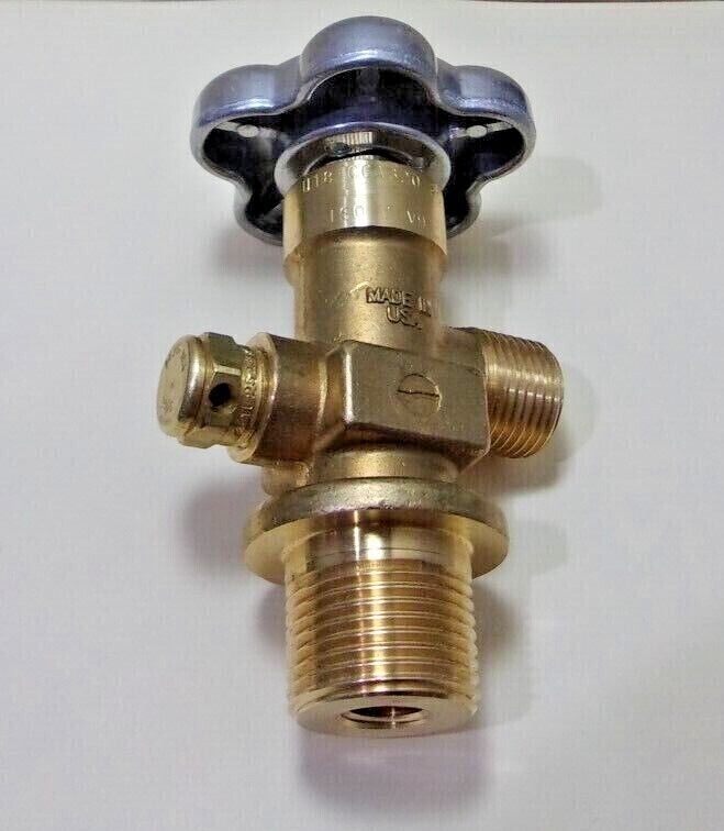 Sherwood CGA320 C02 GAS Cylinder Valve 1/2″ & 3/4″, Made In USA
