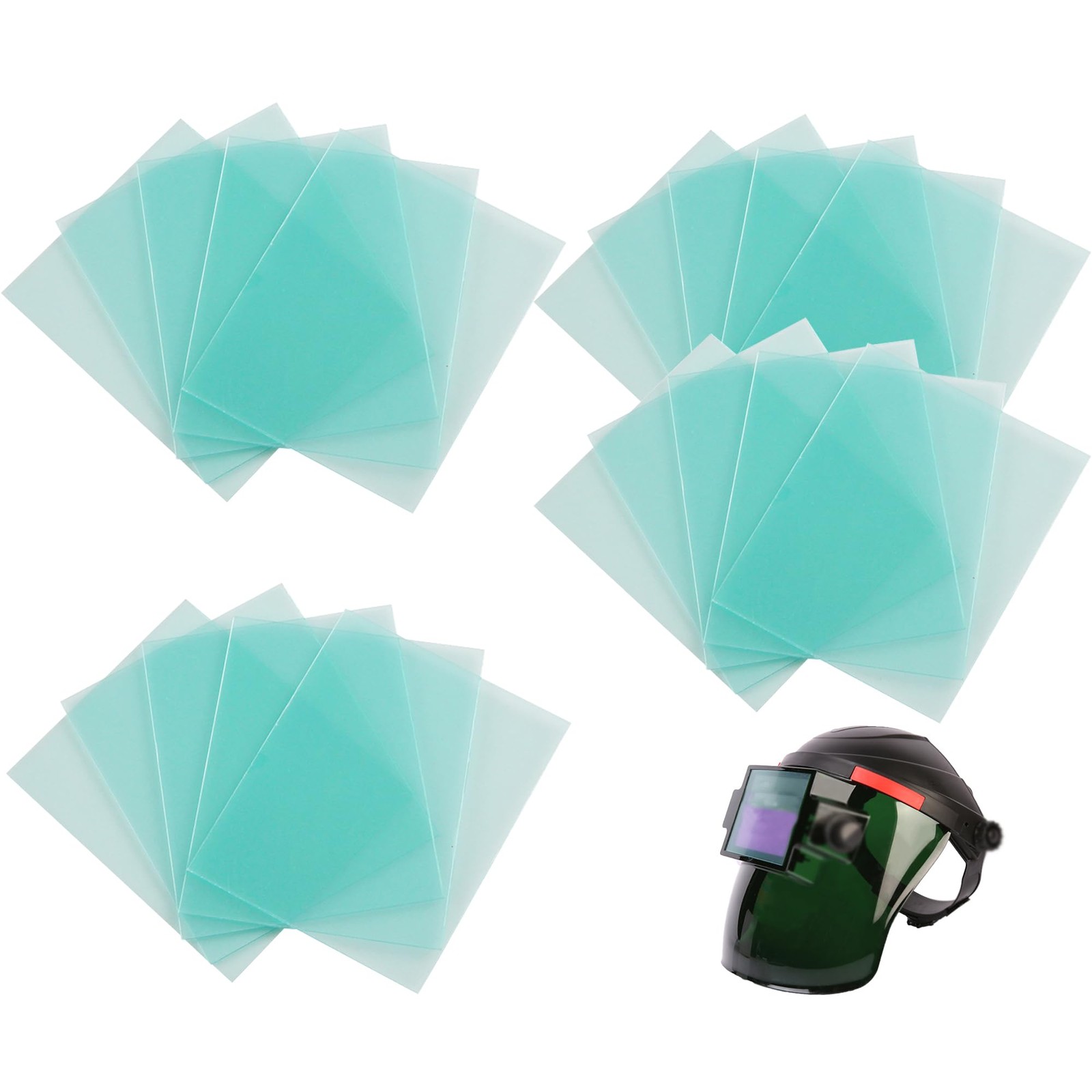 4.5 X 5.25 Welding Helmet Cover Lens 10 or 20 Pcs Outside Replacement Clear Lens