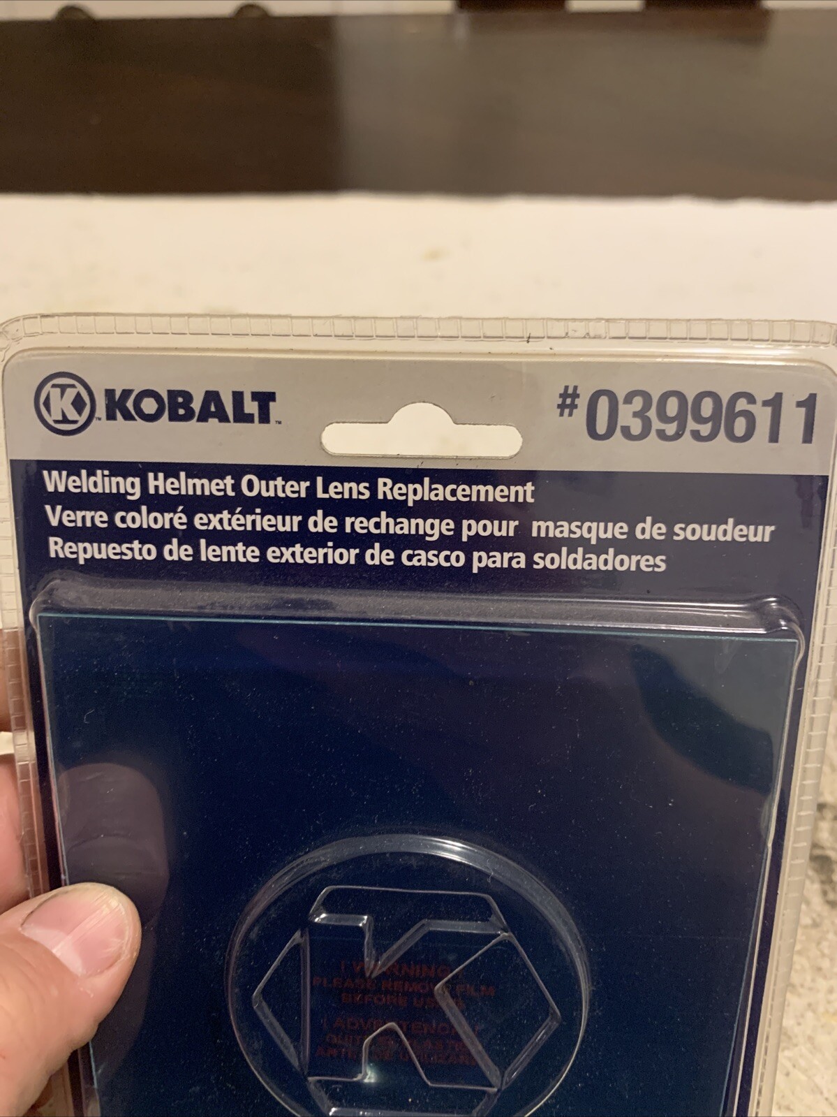 Kobalt-Welding Helmet Inner Lens Replacement-#0399611 New! Free Shipping!