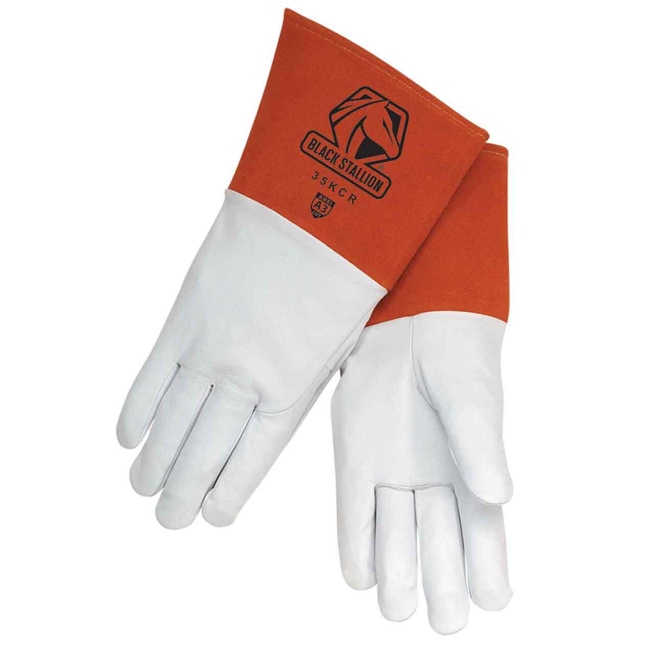 Black Stallion 35KCR A3 Cut Resistant Kidskin TIG Glove X-Large