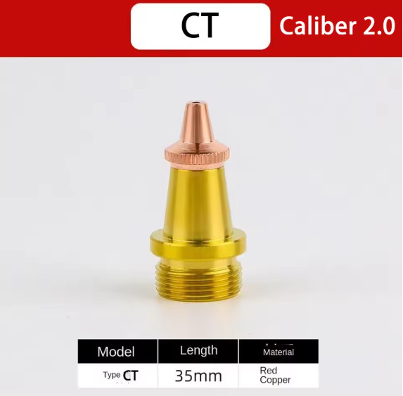 CQWY Fiber Laser Welding Nozzle Copper Nozzle M16 SUP21T SUP23T HW970 5PC
