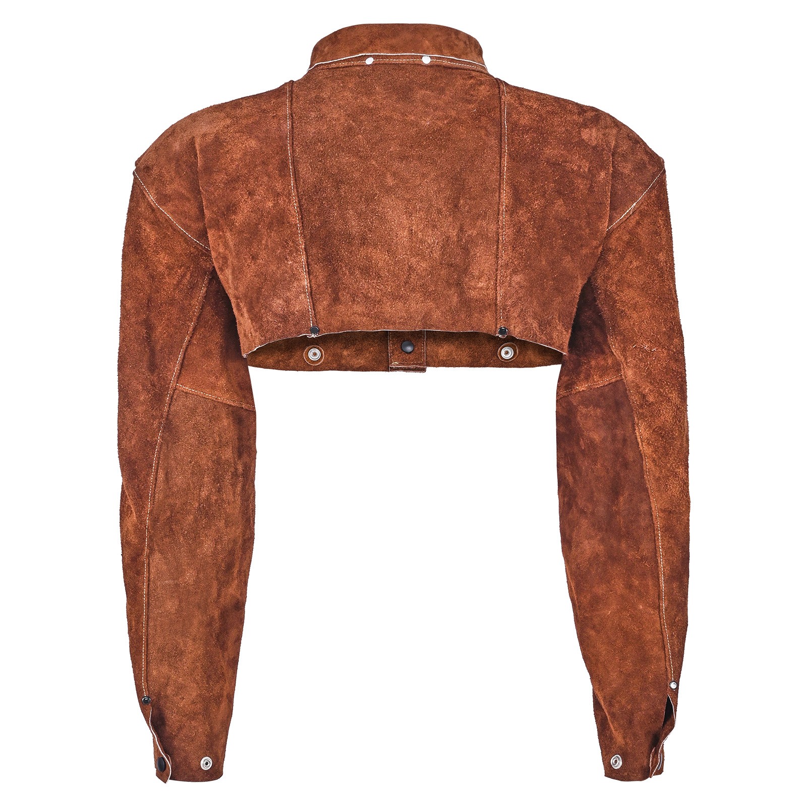 VEVOR Leather Welding Cape Sleeve Heavy Duty Flame Resistant Cape Sleeve L-Size