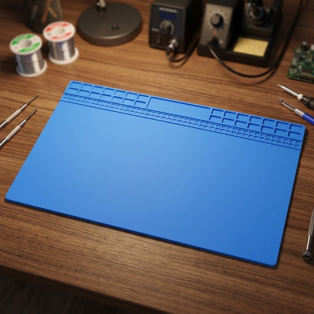 Professional Silicone Repair Mat 70x40cm for Disassembly and Component Sorting