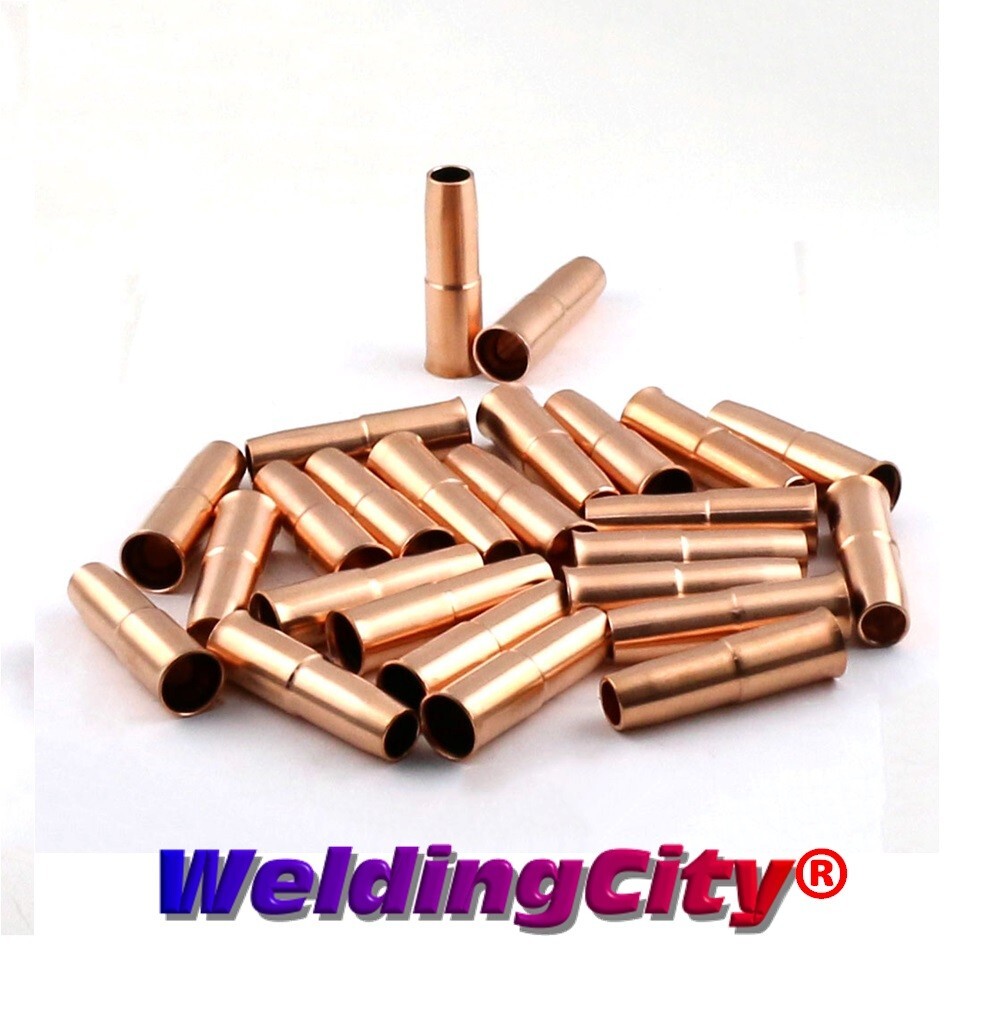 WeldingCity® 25pk MIG Welding Gun Nozzle 24A-62 (5/8″) for Tweco Lincoln 300-400