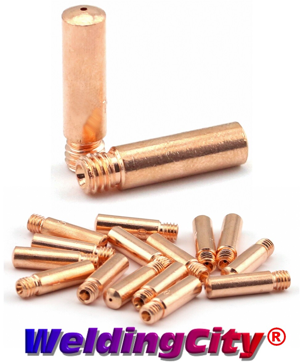WeldingCity® 10-pk MIG Welding Gun Contact Tip 11-35 for Tweco Mini Lincoln 100L