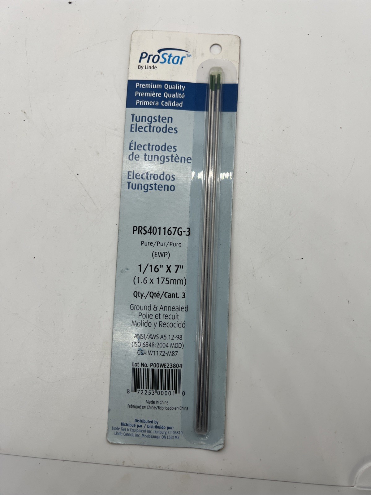 ProStar Tungsten PRS401167G-3. 1/16” x 7”