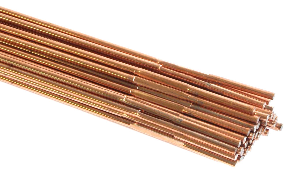 BRAZING / WELDING ROD 45% SILVER BLUE / WHITE TIP – FOR COPPER BRASS & STEEL