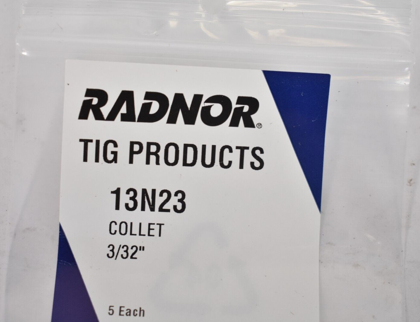 Lot of 5 Radnor TIG Products Collets 3/32″ 2.4mm 13N23 Genuine OEM Tools