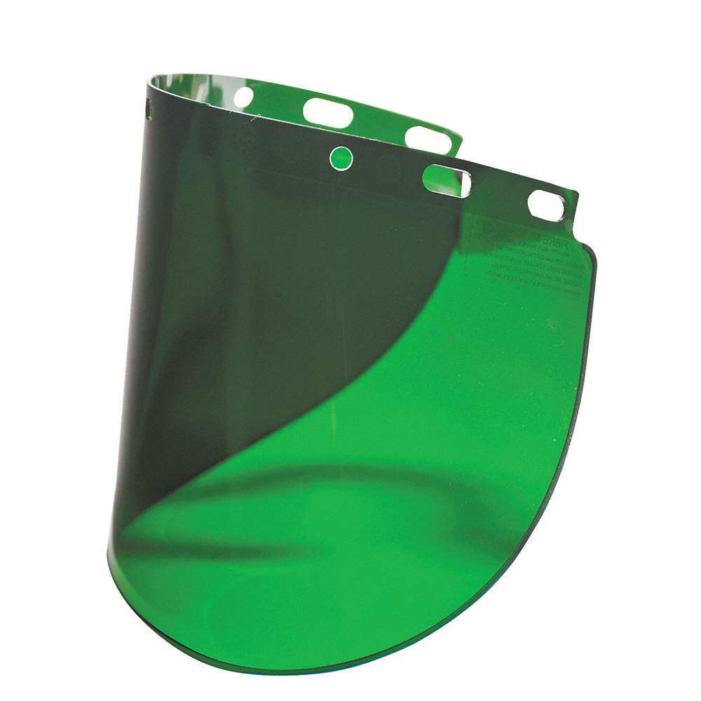 HONEYWELL FIBRE-METAL 4178IRUV3 Faceshield Visor,Prpinate,3IR,8×16-1/2in 2KFY9