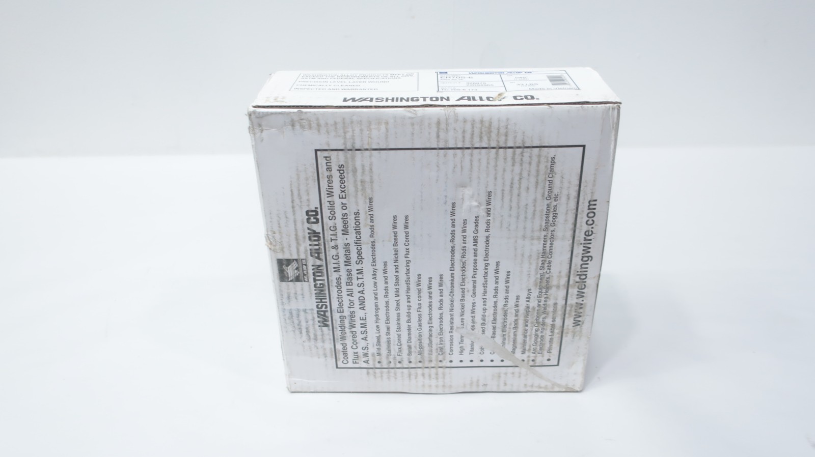 Washington Alloy TC 70S-6 173 Er70s-6 Electrode 0.045in 33lb
