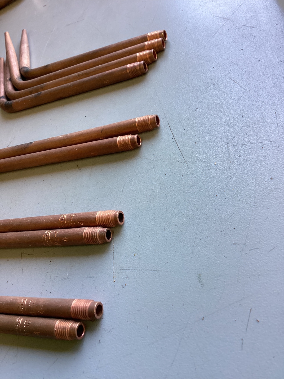 lot of 10 uniweld type 13 type 4 #4#3 brazing weld torch tips