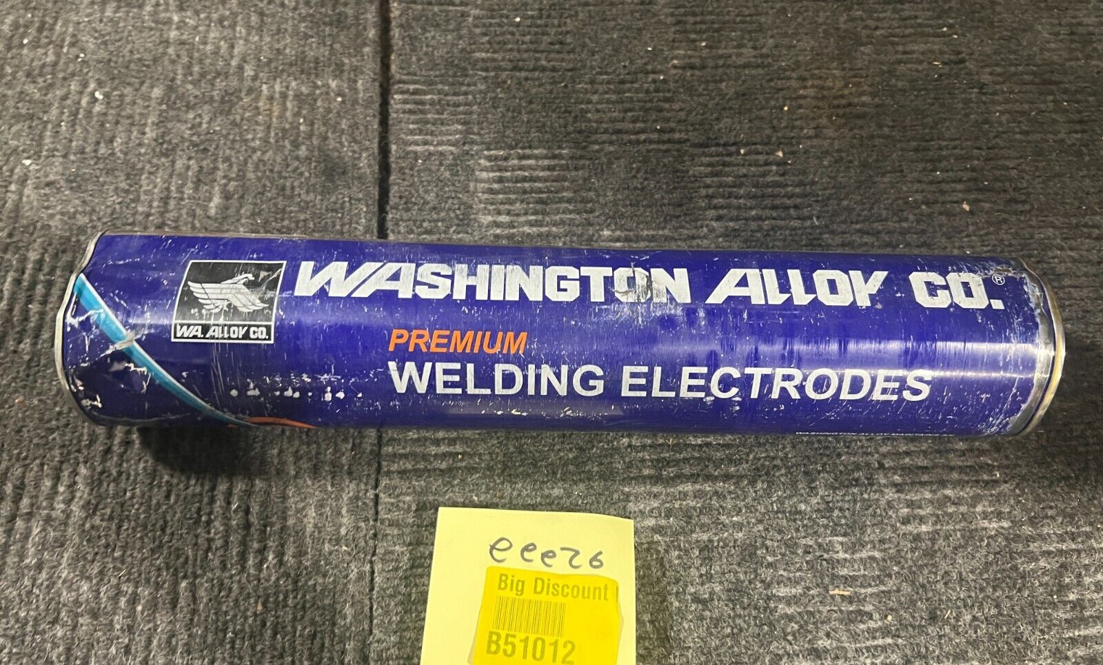 Tube of Washington Alloy Co Welding Stick Electrode E7018