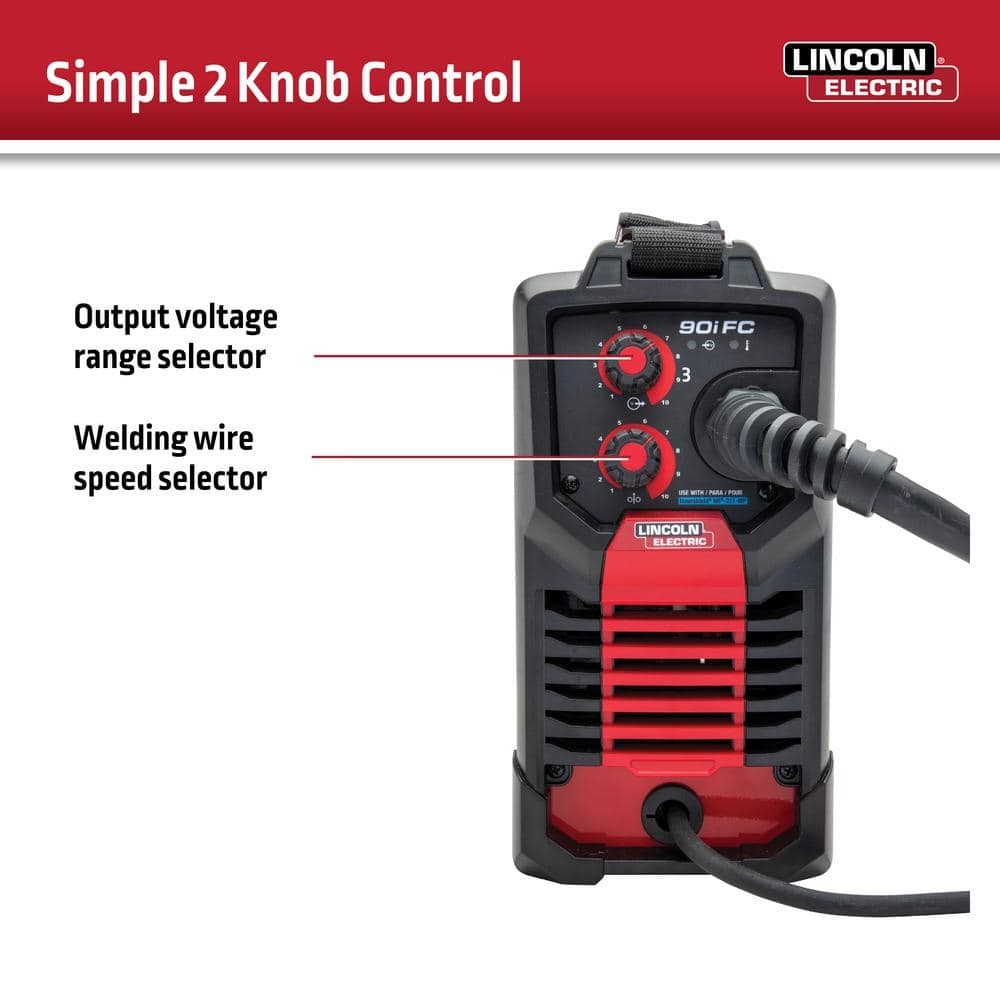 Lincoln Electric WELD-PAK 90i FC Flux-Cored Wire Feeder Welder (No Gas)