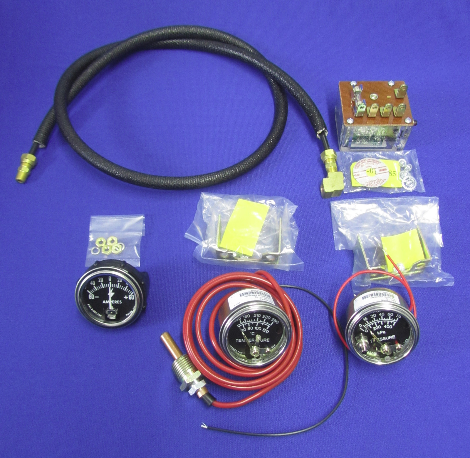 Fits Lincoln Sa 200 250 Sae 300 400 Murphy Swichgage Gauge Set Oil Water Amp Tat