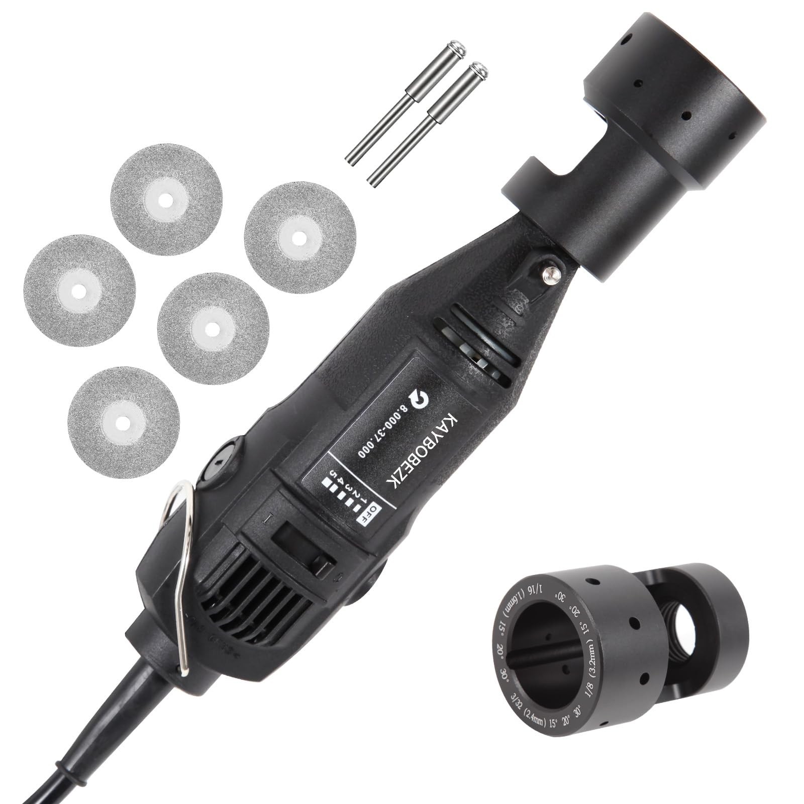 KAYBOBEZK Tungsten Electrode Sharpener Grinder TIG Welding Rotary Tool Aluminum