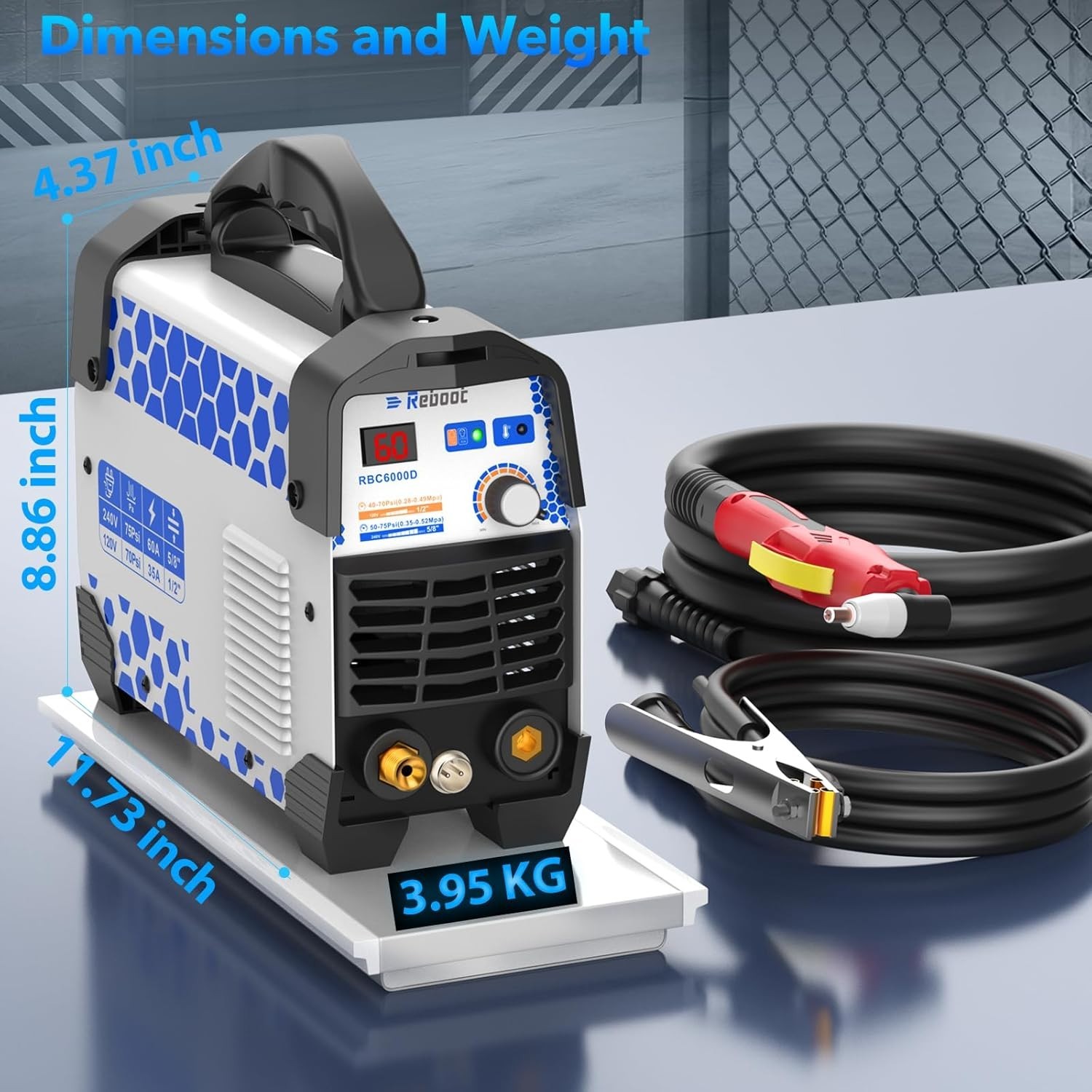 Air Plasma Cutter CUT60 Cutting Machine Digital IGBT Inverter 110V/220V Cutters