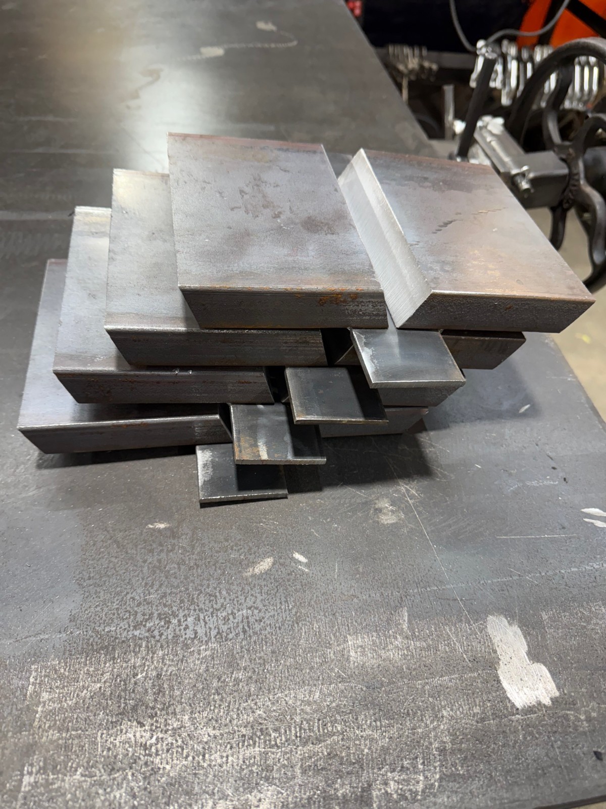 1″ Unlimited Thickness Weld Test Plate Couponss – AWS D1.1 w/ 2″ Back Strip-Asmb