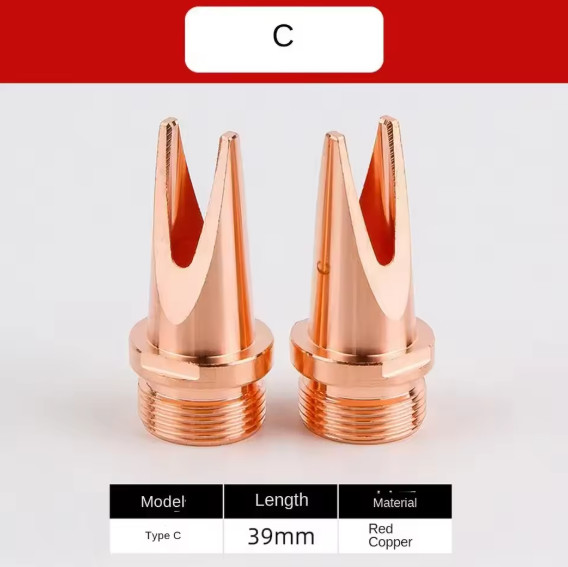 CQWY Fiber Laser Welding Nozzle Copper Nozzle M16 SUP21T SUP23T HW970 5PC