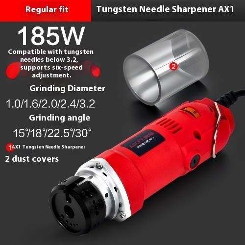 Tungsten Pin Sharpener Handheld U-Pole Welding Pin Specialized Grinding Machine-