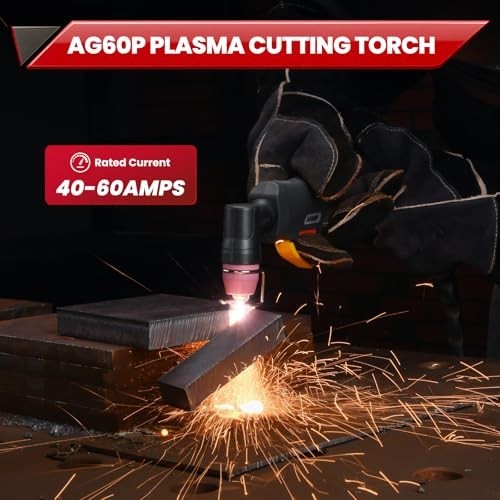 High-Frequency Plasma Cutting Torch AG60P, 4M Length, Compatible with BTC500DP &