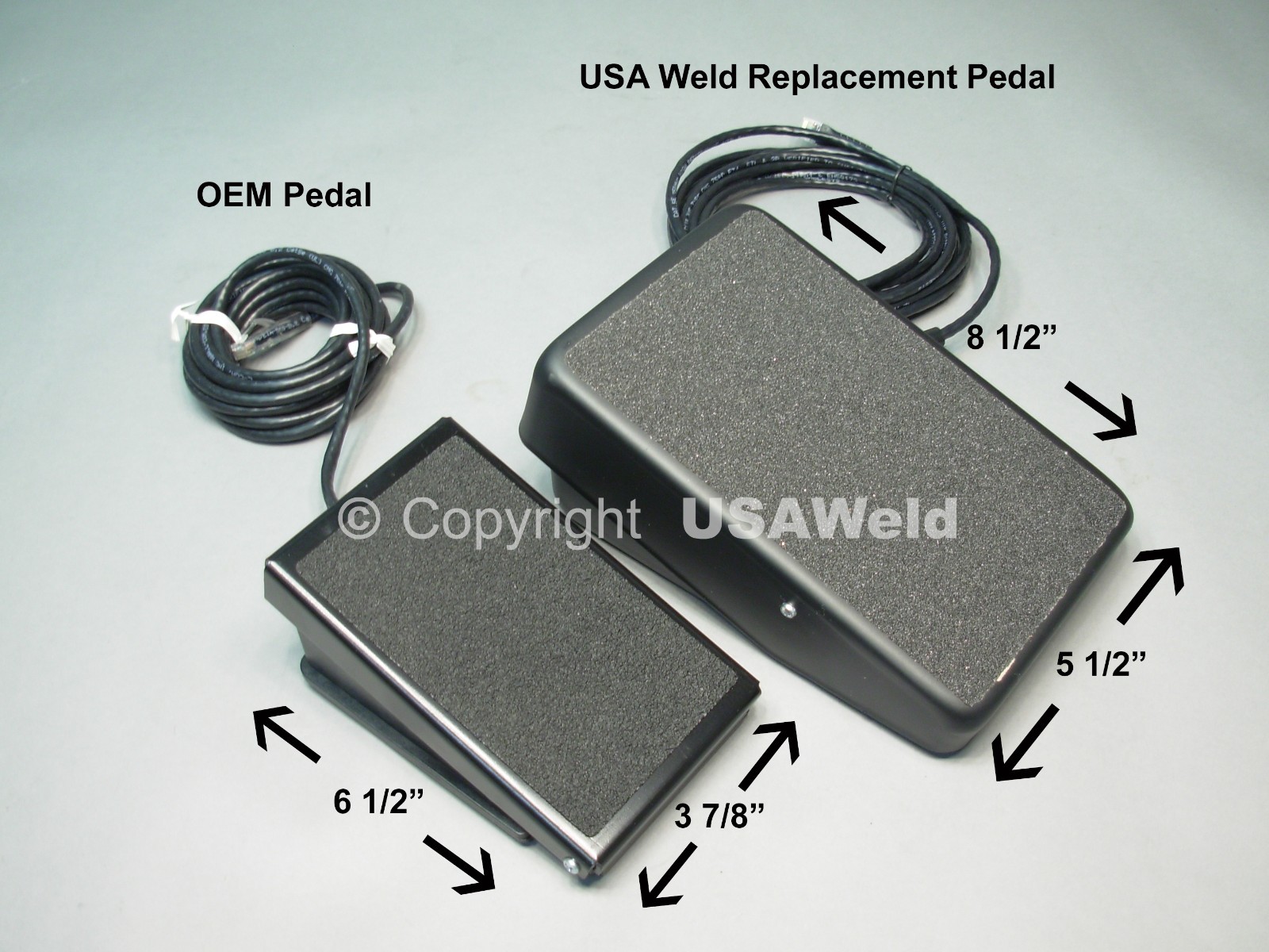 RFCS-RJ45 Foot Control Pedal Miller Tig 300432 Diversion 165 180 Multimatic 215
