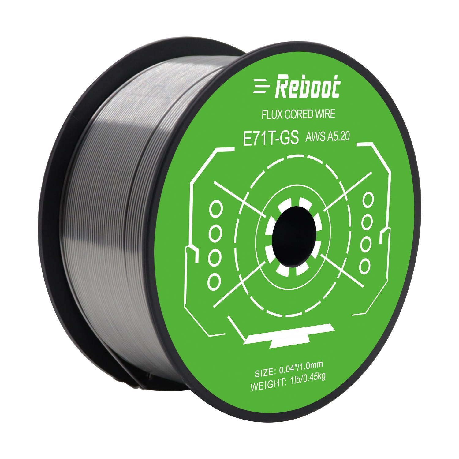 Reboot 1.0mm 1kg Gasless Flux-Cored Wire | Suitable for Carbon Steel Welding