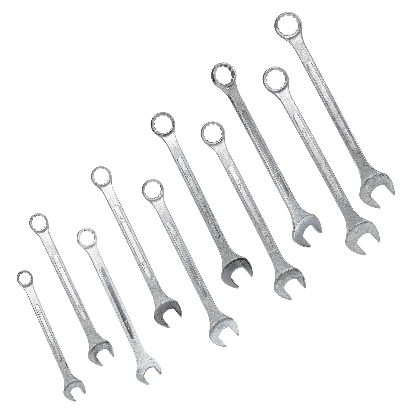 10pc SAE Jumbo Combination Wrench Set 1-5/16″ to 2″ w/ Storage Bag