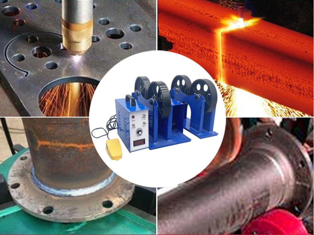 Tank Pipe Welding Turning Rolls Tank Welder Rollers 2200 lbs Welding Positioner