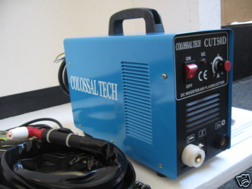 50A New Plasma Cutter CUT50D Inverter Dual Voltage & 35 Nickel Plated Consumable